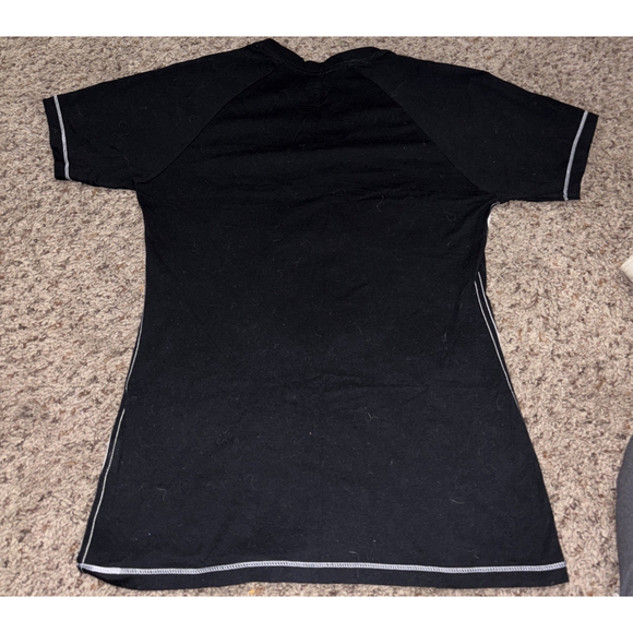 Pittsburgh Steelers NFL Majestic Fan Fashion Women’s V Neck T-Shirt Medium - Picture 3 of 3